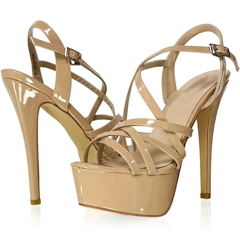 Scarlet Luxe Heels