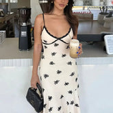 High Waist Strapless Midi Dress