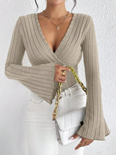 Aria Striped Knit Top