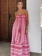 Crochet Patchwork Halter Knit Dress