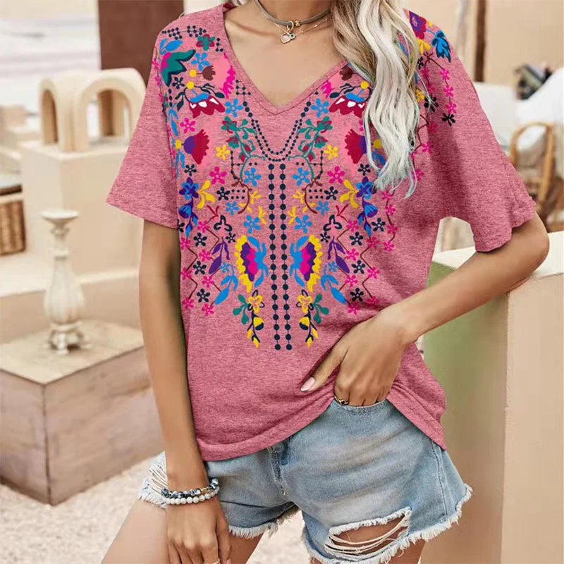 Flora Flow Vintage Tee