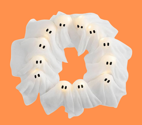 Spooky Halloween Glow Wreath