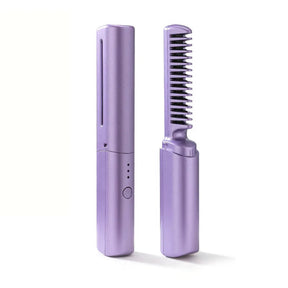 Mini Hair Straightener Comb – Style anytime, anywherev