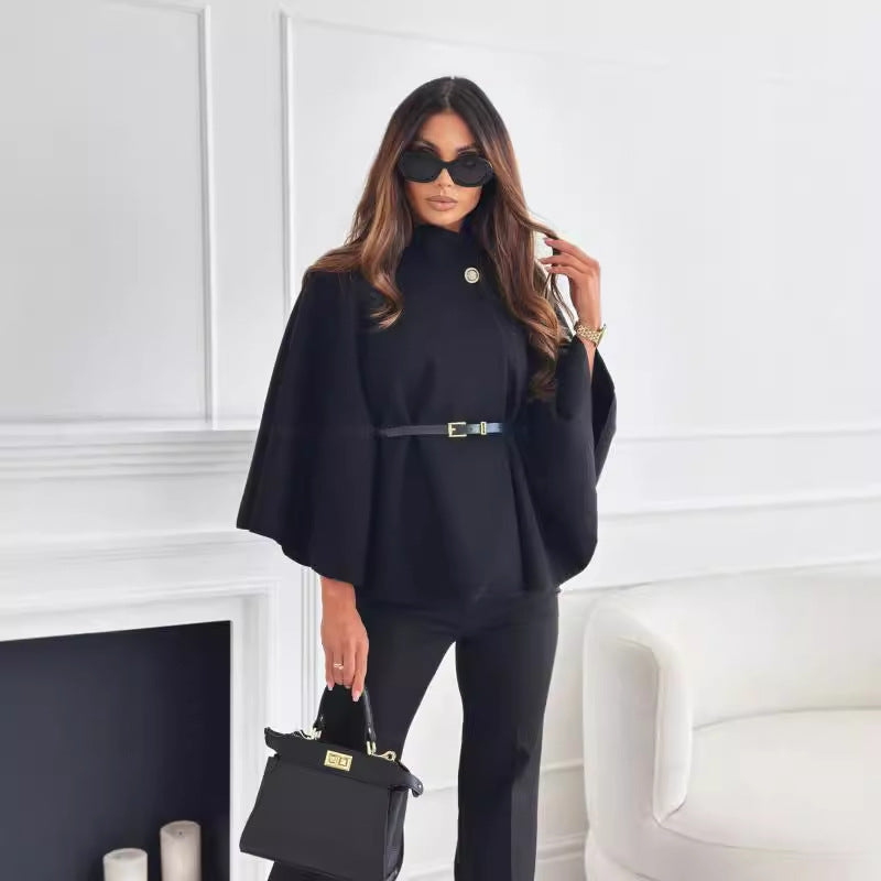 Marielle | Elegante Schmetterlingsjacke mit Gürtel