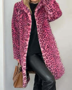 Leia | Leopard Long Jacket