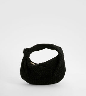 Aurelia™ Woven Suede Bag – Soft Sophistication with Distinctive Charm