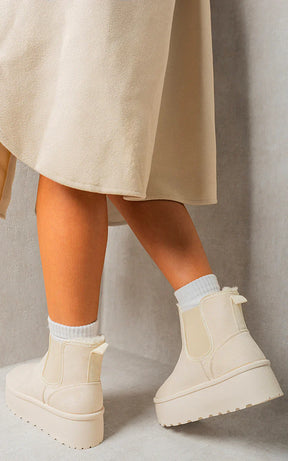 CozyLift™ Platform Boots – Supportive Warmth for Sensitive Feet