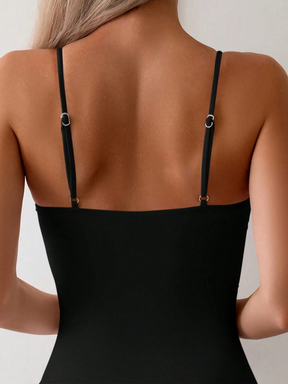Emelia™ Bandeau One-Piece Swimsuit – Sleek Elegance with Versatile Styling