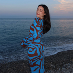 Ava Jacquard Knit Midi Dress