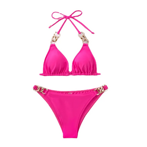 Solid Triangle Bikini – Sleek Simplicity, Confident Fit