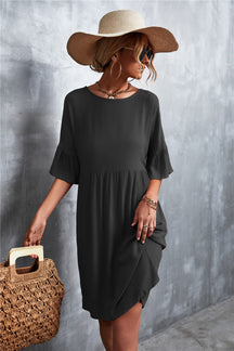 Isla Boho Maxi Dress – Floral Off-Shoulder Summer Dress